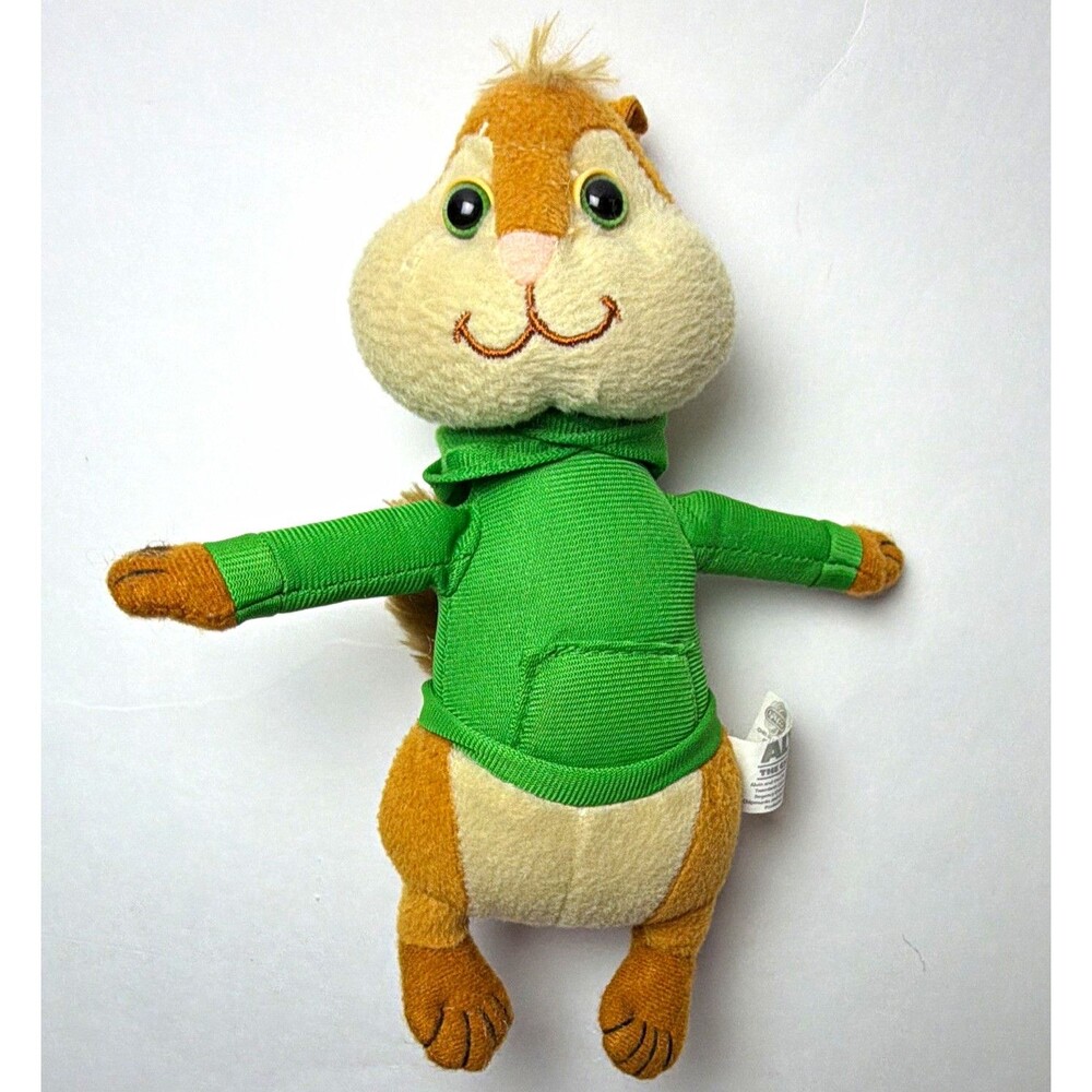 Alvin and the Chipmunks Alvin Chipmunk Plush Stuffed Animal 8 inches